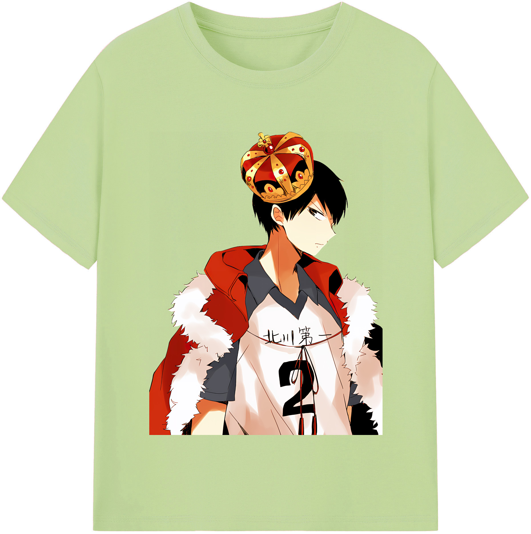（画像用） ハイキュー!! Haikyu!! 綿100％半袖Tシャツ（フロントプリント）